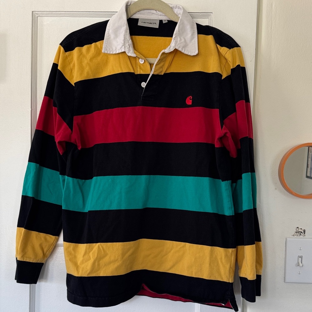 Carhartt Multicolor Striped Polo Shirt